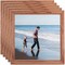 ArtToFrames 5x5 Inch Traditional Picture Frame, Multi Pack, Comes with Regular Glass (WOMPack-8-5x5)